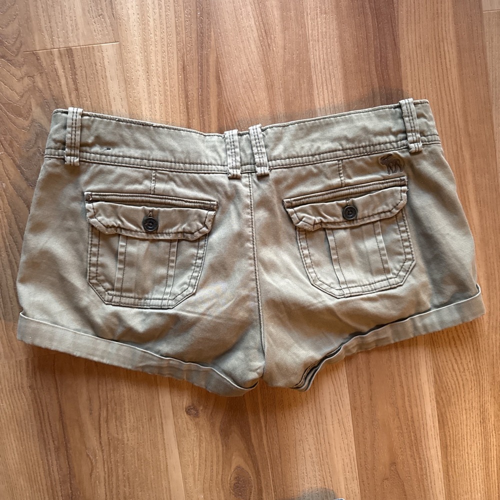 Lot of 3 Vintage Abercrombie & American Eagle Shorts Sz 2 Bella Swan Y2K 00's - Picture 7 of 16